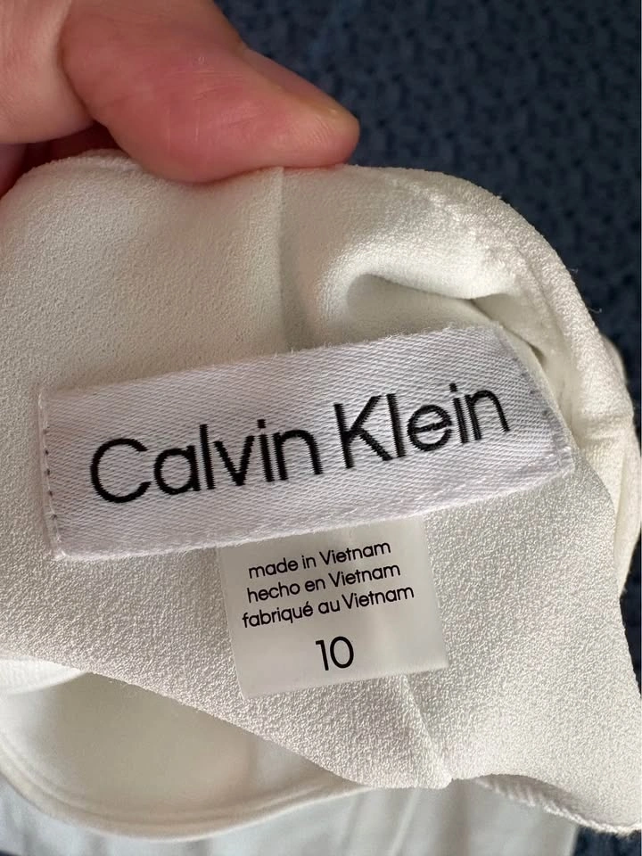 Calvin Klein White Dress - photo 2