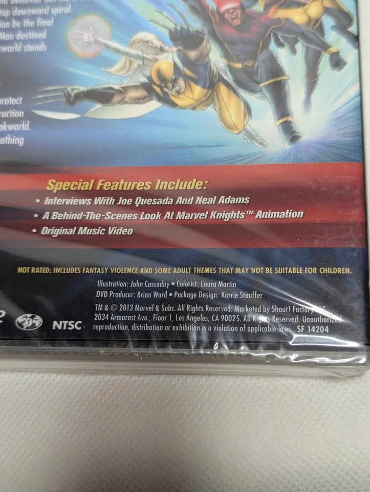X-Men Four-Movie Collection DVD Sealed - photo 3