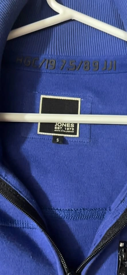 Jack & Jones Intelligence Blue Zip Up Jacket - photo 2