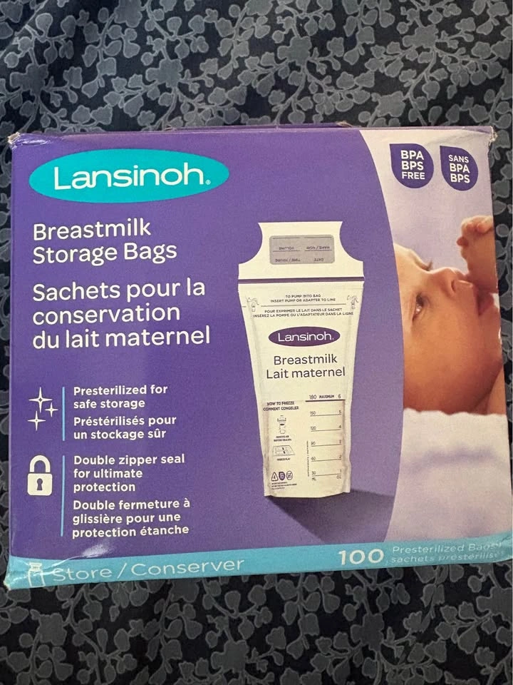 Unopened Lansinoh Breastmilk Storage Bags - photo 3
