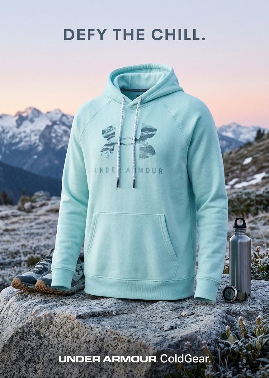 Under Armour Hoodie XXL Mint Green
