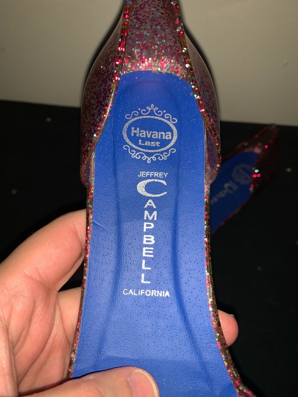 Jeffrey Campbell Havana Glitter Jelly Flats D'Orsay - photo 4