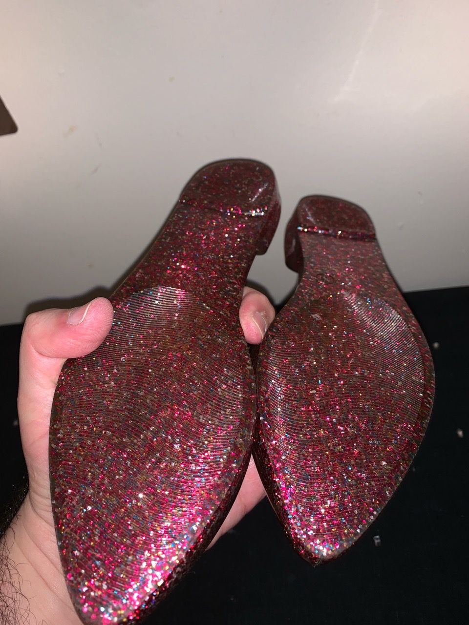 Jeffrey Campbell Havana Glitter Jelly Flats D'Orsay - photo 5