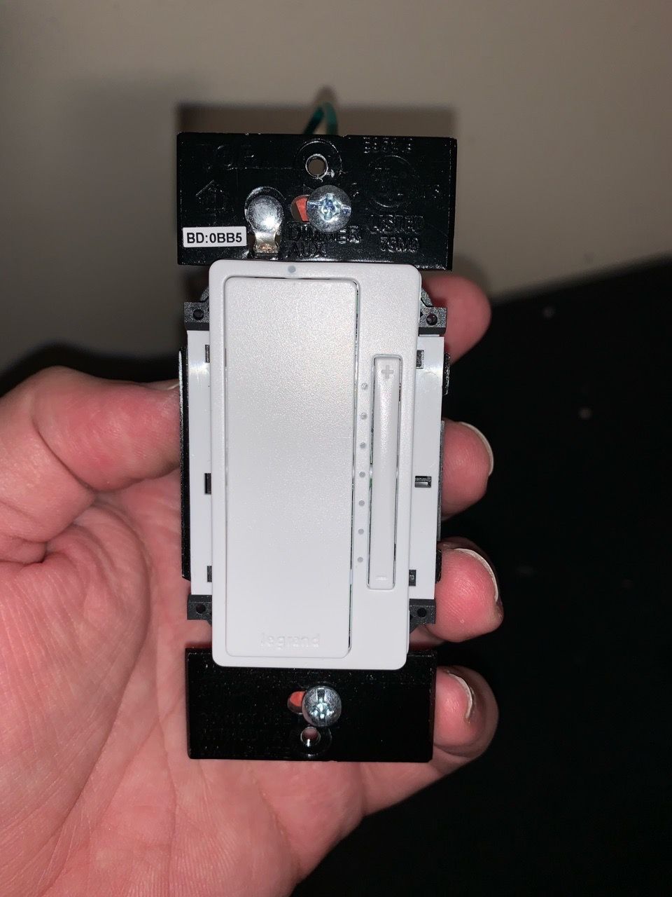 Legrand Dimmer Light Switch White - photo 2