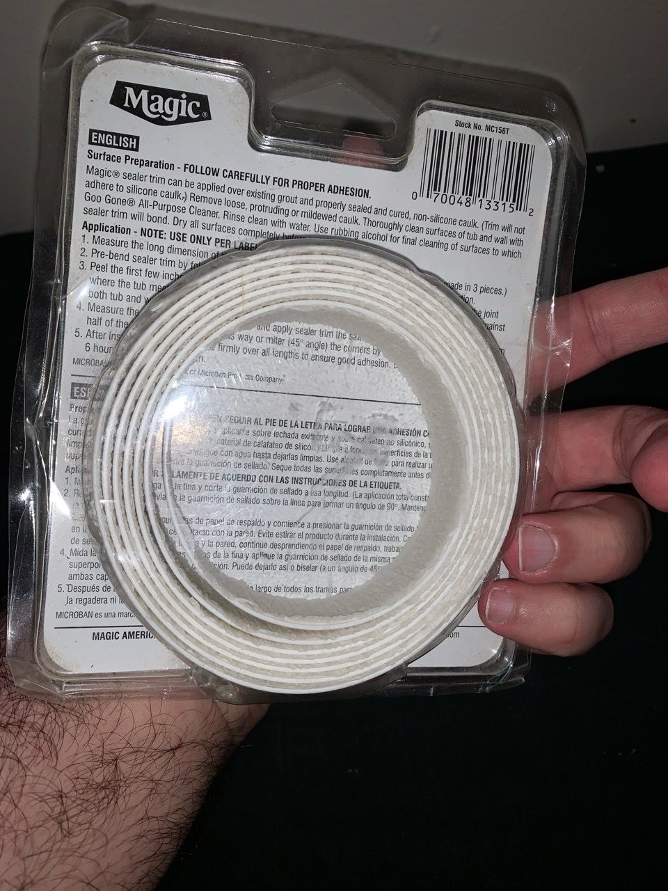 Magic Tub & Wall Sealer Trim White - photo 2