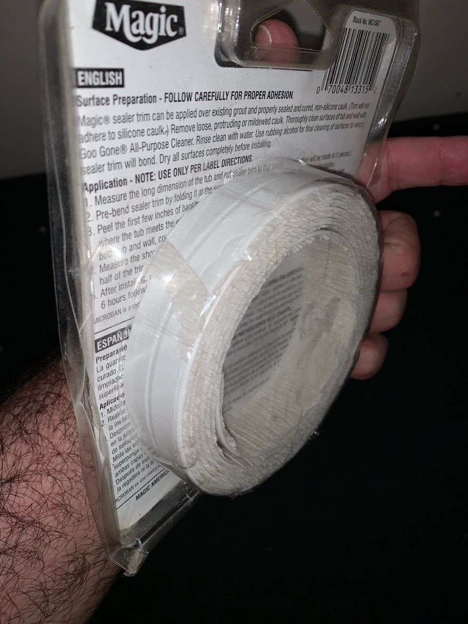 Magic Tub & Wall Sealer Trim White - photo 3