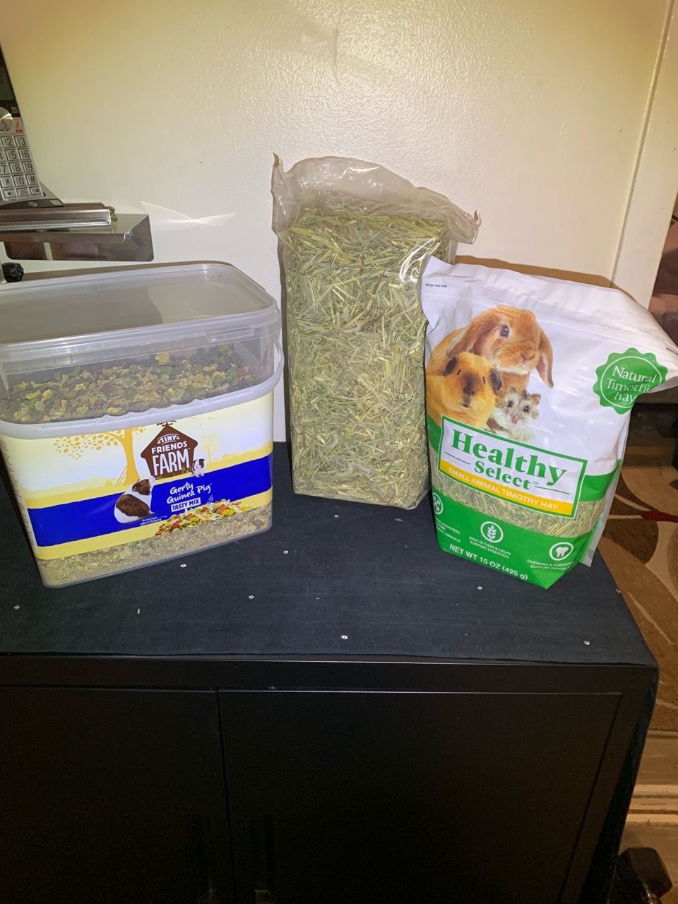 Small Animal Food and Hay Bundle