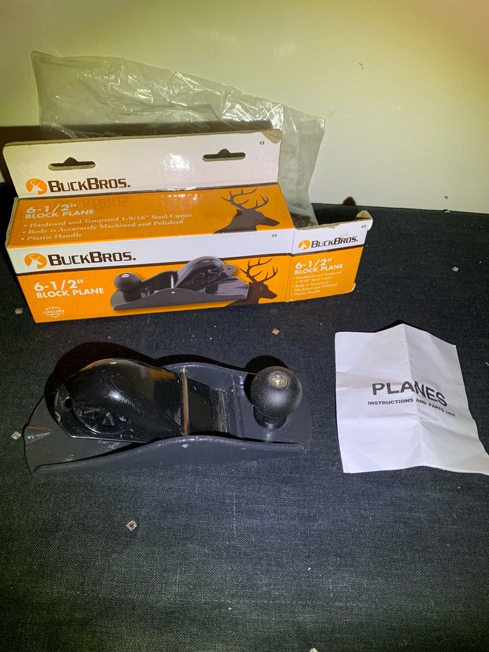 Buck Bros. 6-1/2" Block Plane