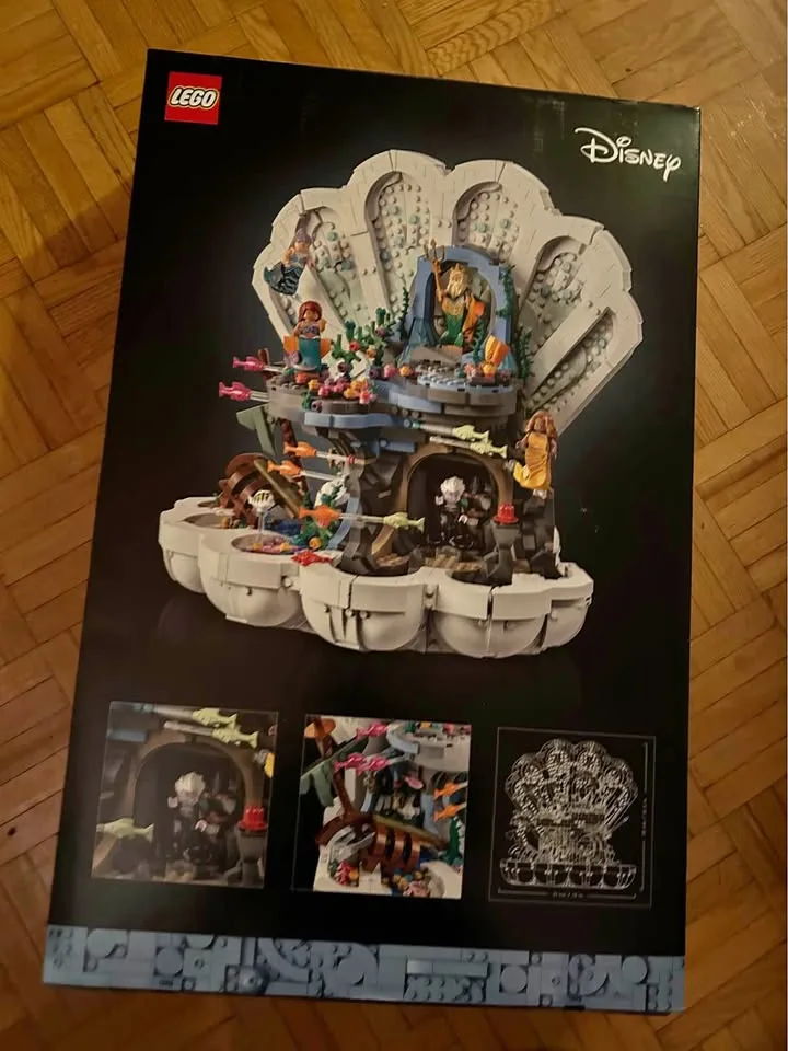 Little Mermaid Lego Set 1808 piece (large)