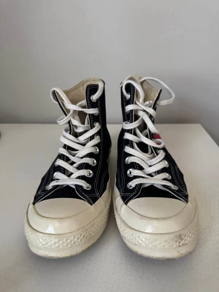 Comme Des Garcons Chuck Taylor Hi Top Sneakers - photo 3