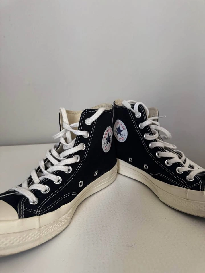Comme Des Garcons Chuck Taylor Hi Top Sneakers - photo 4