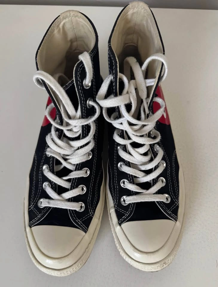 Comme Des Garcons Chuck Taylor Hi Top Sneakers - photo 5