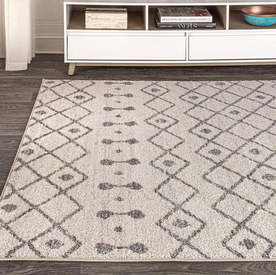 Jonathan Y Moroccan Accent Rug 3x5 ft - Cream/Gray - photo 5