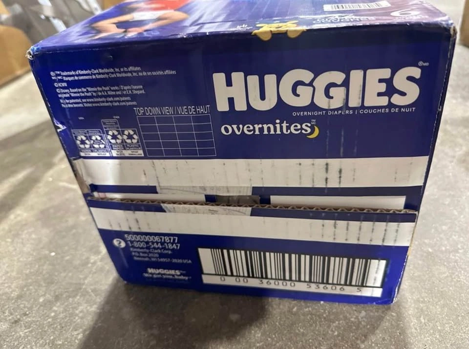 NEW Huggies Overnites Nighttime Diapers Size 6 (42 Count) - photo 2