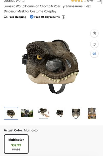 Jurassic World Mask - photo 3