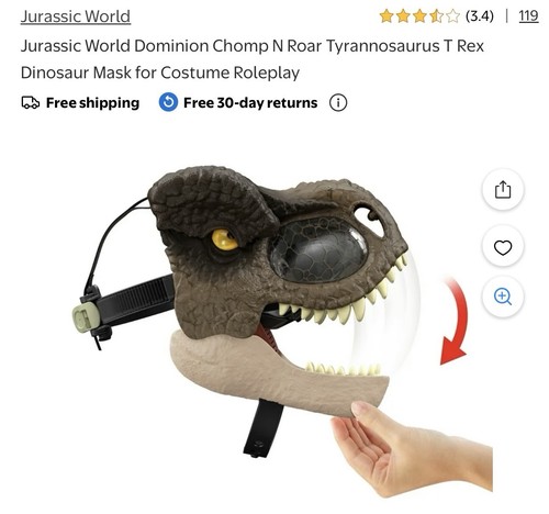 Jurassic World Mask - photo 5
