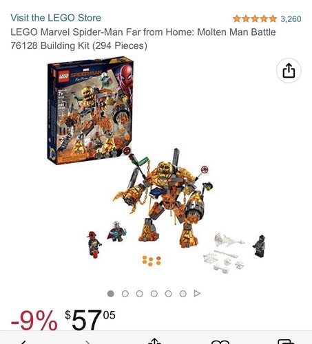 LEGO Molten Man Battle Super Heroes (76128) - photo 3