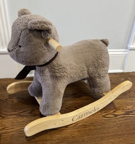 Pottery Barn Plush Horse Rocker Rocking Horse
