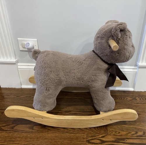 Pottery Barn Plush Horse Rocker Rocking Horse - photo 2