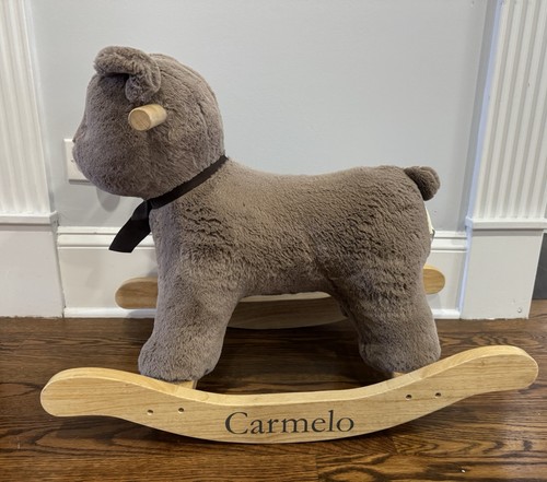 Pottery Barn Plush Horse Rocker Rocking Horse - photo 3