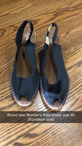 Womens Shoes, Bata sandals (purchased In Nice, France)
