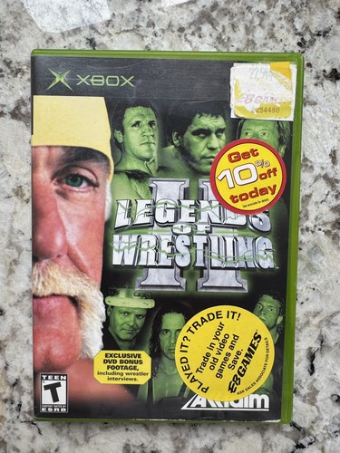 Xbox Game Legends Of Wrestling