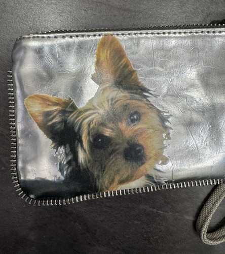 FuzzyNation Yorkie Puppy Dog 6x4" Wristlet Purse - photo 3