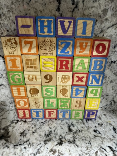 ABC Wooden Block Set - photo 2