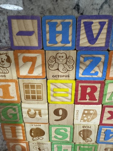 ABC Wooden Block Set - photo 3