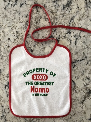 Baby Bib, Italian baby bib