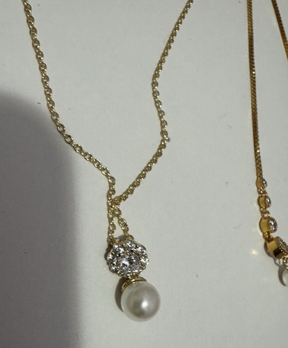 Costume Jewelry Necklace And Bracelet Gold - photo 4