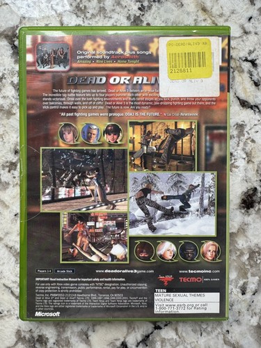 Xbox Game Dead Or Alive 3 - photo 2