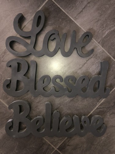 Wood wall words - photo 2