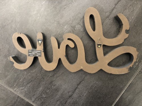 Wood wall words - photo 4