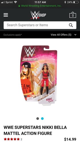 WWE Superstars Nikki Bella Action Figure by Mattel Team Bella - photo 3