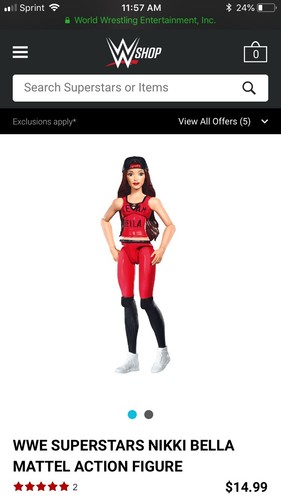 WWE Superstars Nikki Bella Action Figure by Mattel Team Bella - photo 4