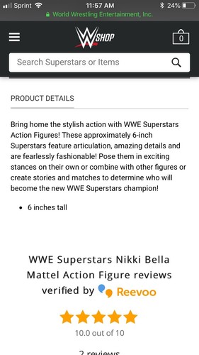 WWE Superstars Nikki Bella Action Figure by Mattel Team Bella - photo 5