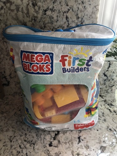 Mega Bloks First Blocks Building Bag