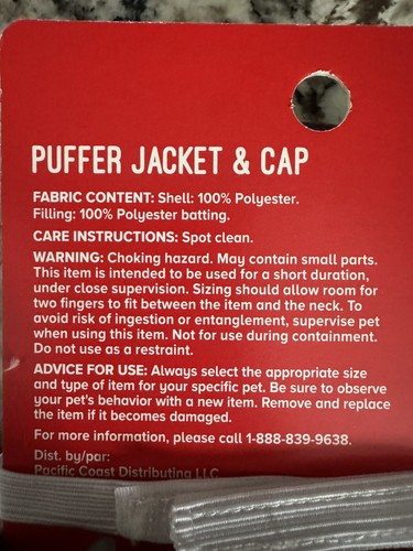 Dog Jacket Brand New - photo 4