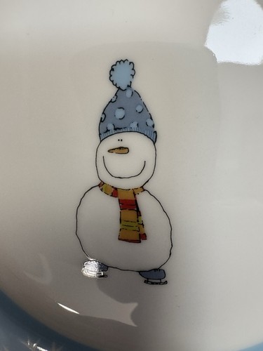 Holiday Snowman Dessert Plates - photo 3