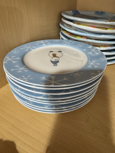 Holiday Snowman Dessert Plates - photo 4