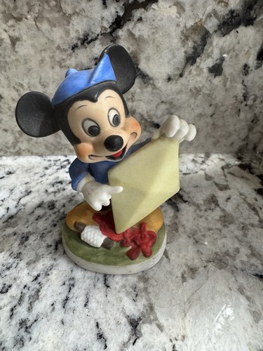 Vintage Mickey Mouse Figurine – Walt Disney Productions – Cerami