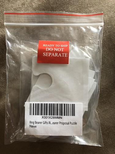 Wedding Ring Bearer Puzzle, Brand New Never Used - photo 2