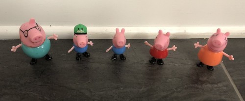 Peppa Pig Figures Lot Of 5