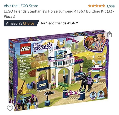 LEGO Stephanie's Horse Jumping LEGO Friends (41367) - photo 5
