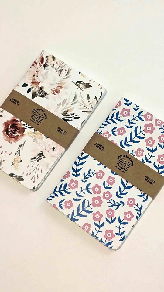 NEW Justin Ryan Lined Pocket Notebooks Set