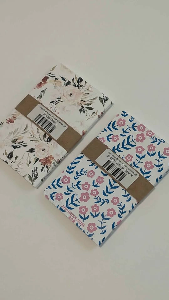 NEW Justin Ryan Lined Pocket Notebooks Set - photo 2