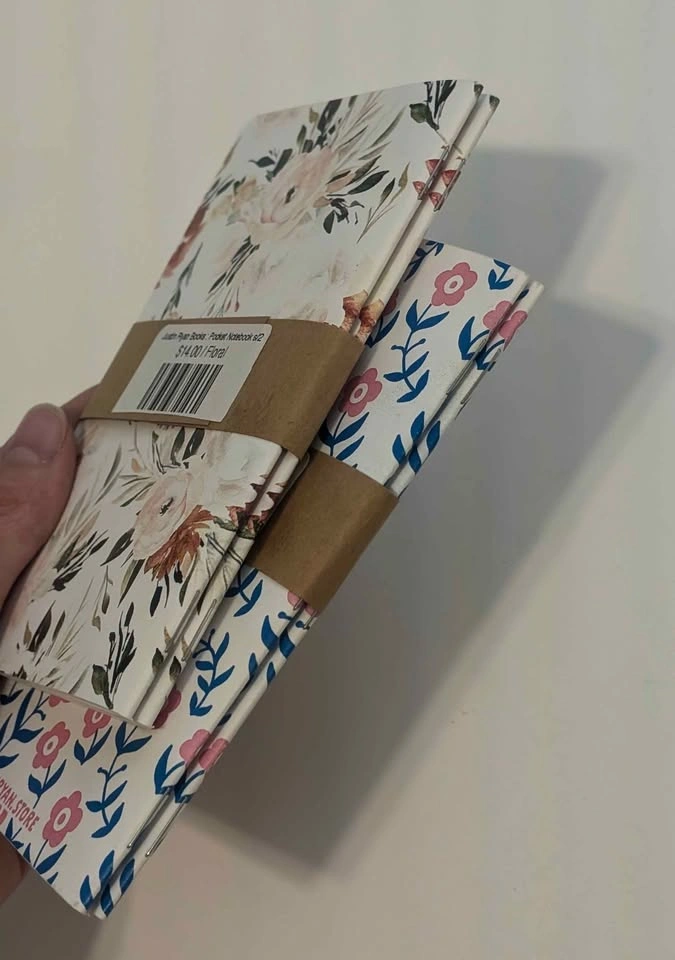 NEW Justin Ryan Lined Pocket Notebooks Set - photo 3