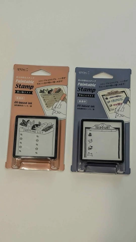 NEW 2 Midori Paintable Stamps Set - photo 2