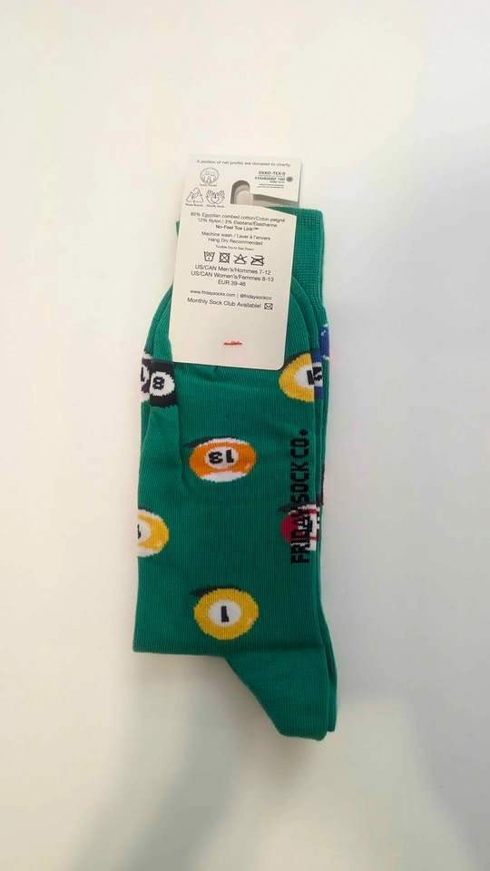 NEW Friday Sock Co. Mismatched Billiard Socks - photo 4